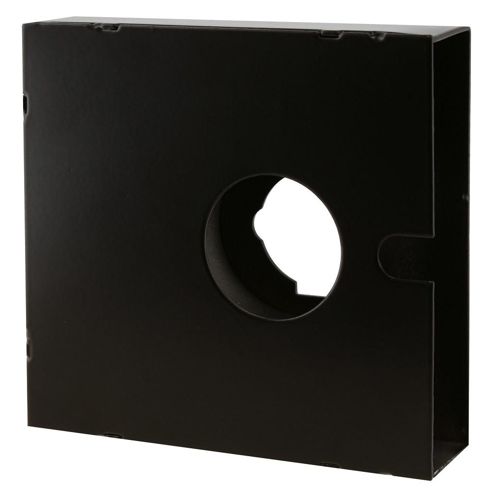 CERRADURA SOBREPONER OISTER 111 EN COLOR NEGRO CON CAJA METALICA - 6