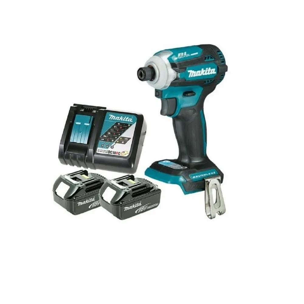 ATORNILLADOR IMP 18V MAKITA DTD171RFJ +2BAT 3.0 AH +CARG + MAKPAC - 1