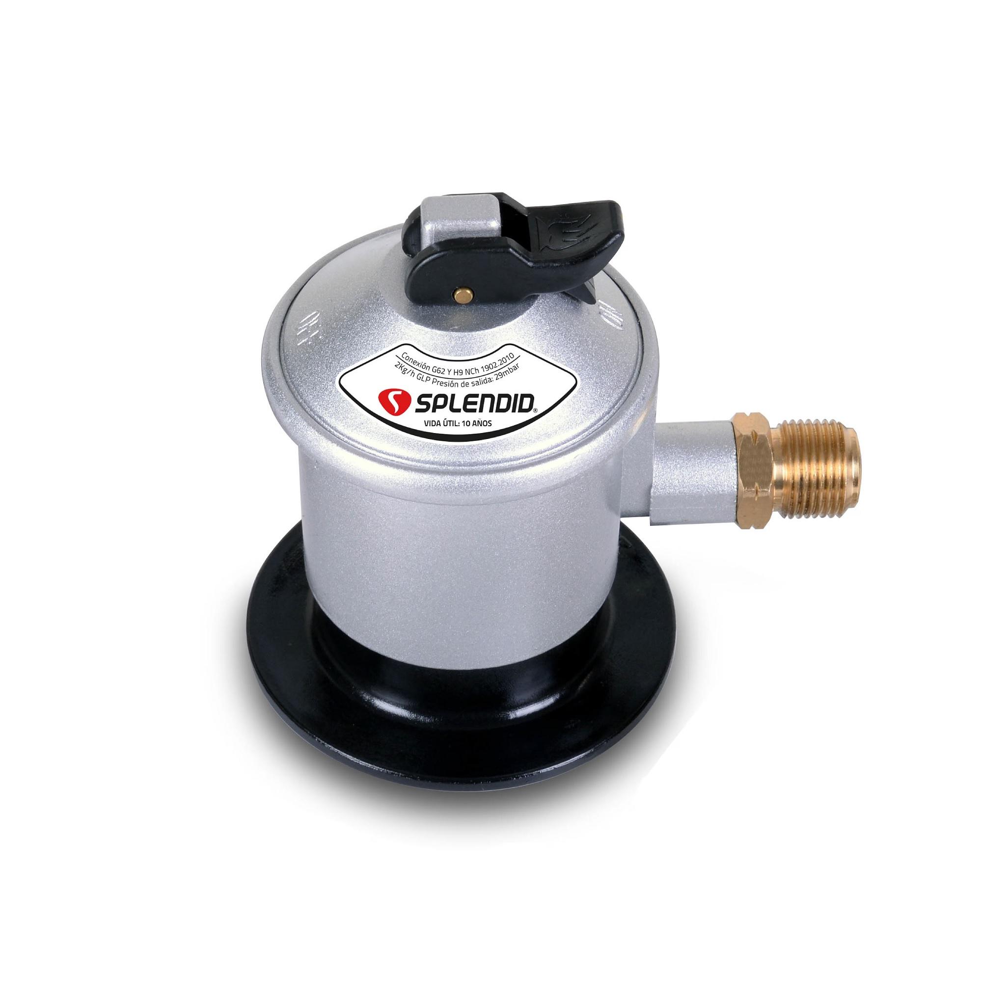 REGULADOR CON VALVULA SEGURIDAD 5,11 Y 15 KG SPLENDID - 4