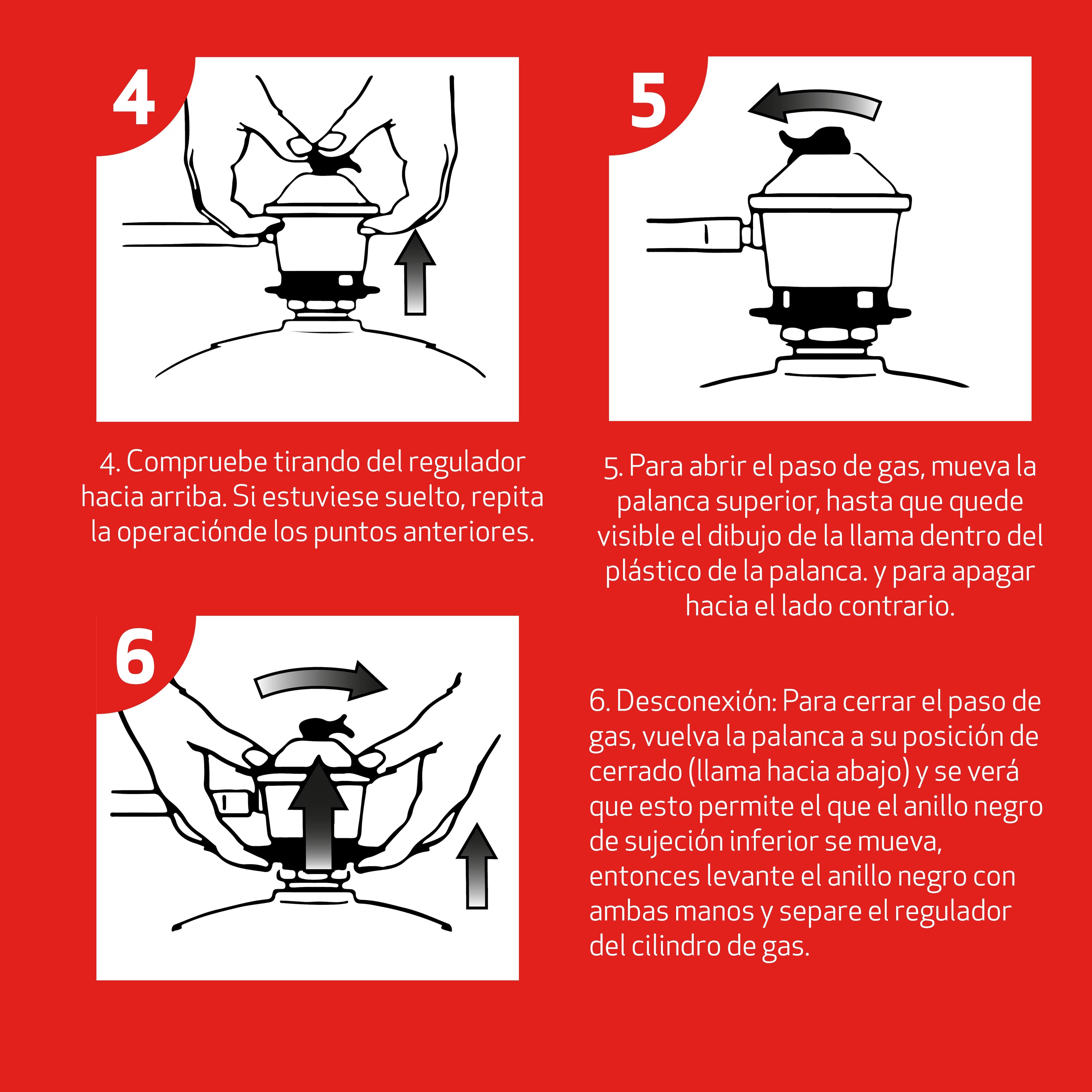 REGULADOR CON VALVULA SEGURIDAD 5,11 Y 15 KG SPLENDID - 7