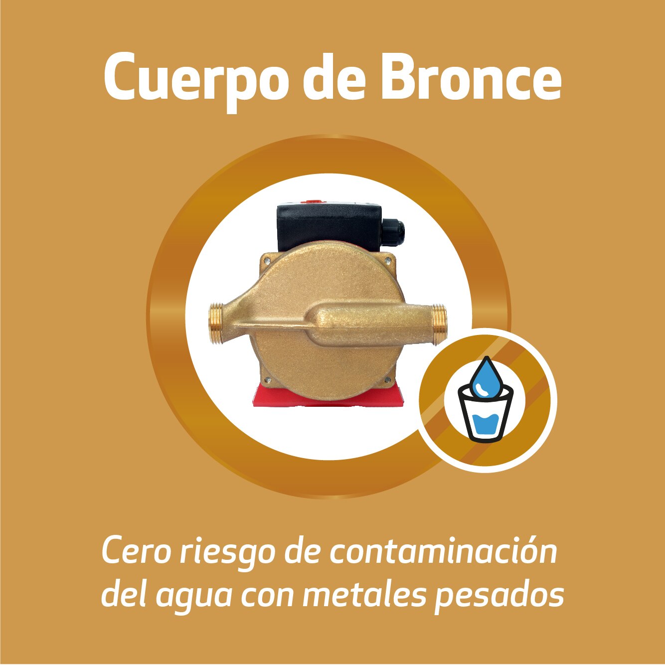 BOMBA RECIRCULAR PRESURIZADORA SPLENDID BRS120 120W - 3