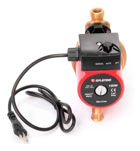 BOMBA RECIRCULAR PRESURIZADORA SPLENDID BRS120 120W - 6