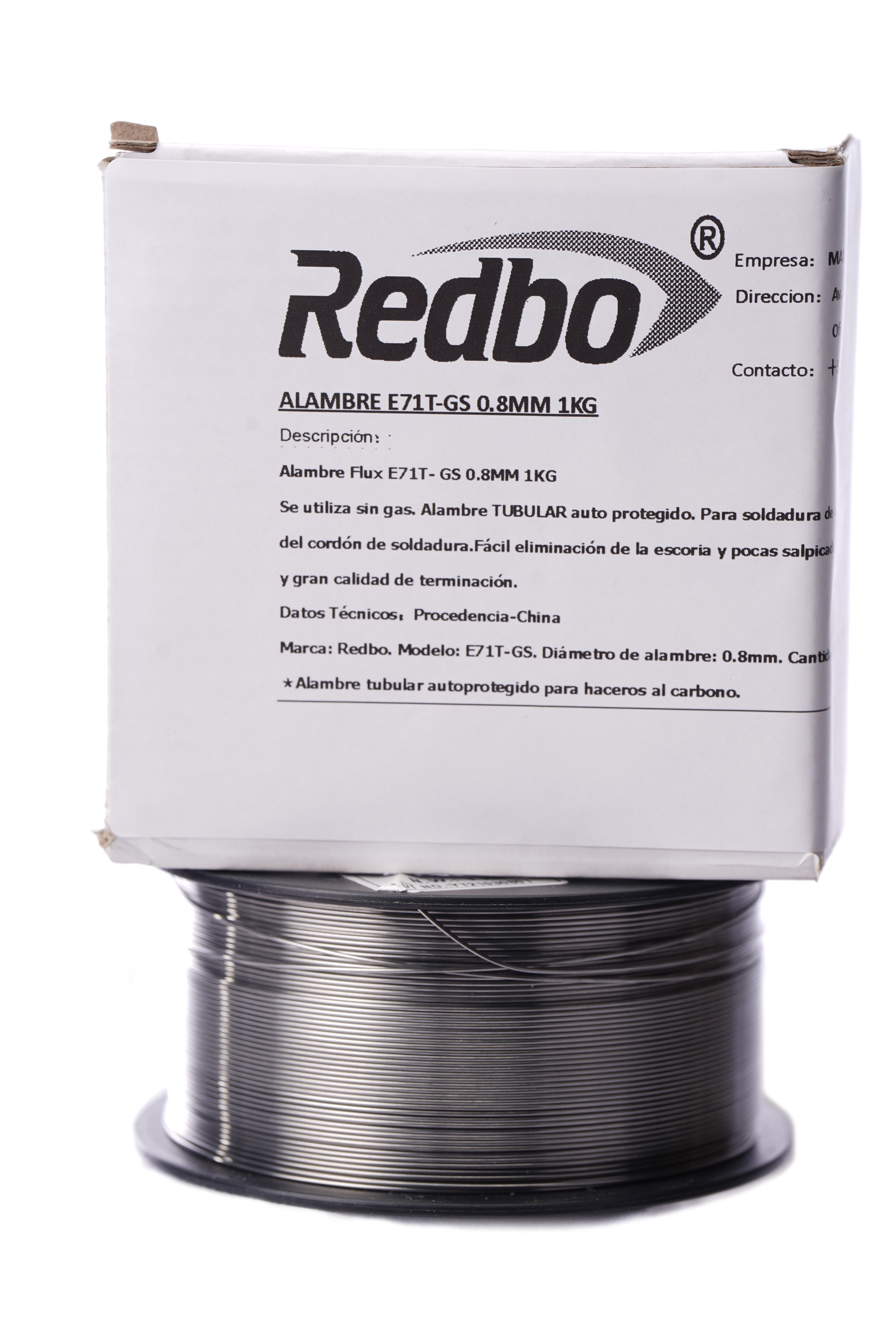 ALAMBRE MIG REDBO ROLLO DE 1 KILO E0002 - 1