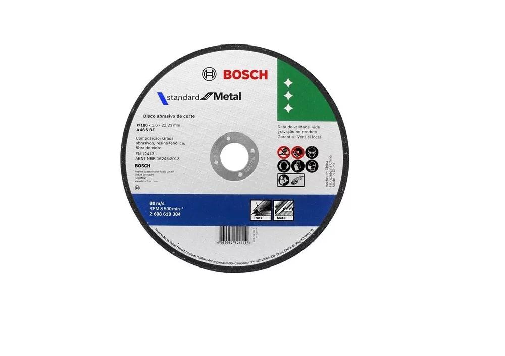 DISCO CORTE BOSCH INOX/METAL 7' 1,6 MM - 1