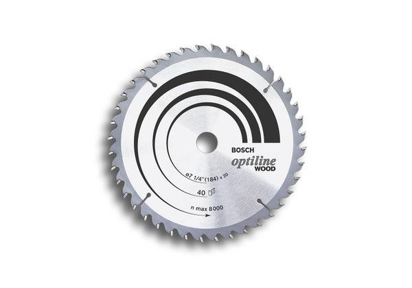 DISCO SIERRA CIRCULAR 71/4 16T B 5/8 OPTLINE BOSCH - 1