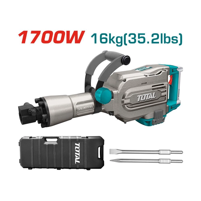 MARTILLO DEMOLEDOR HEX.TOTAL  TH215456 1700W 45J+2CIN+MAL - 6