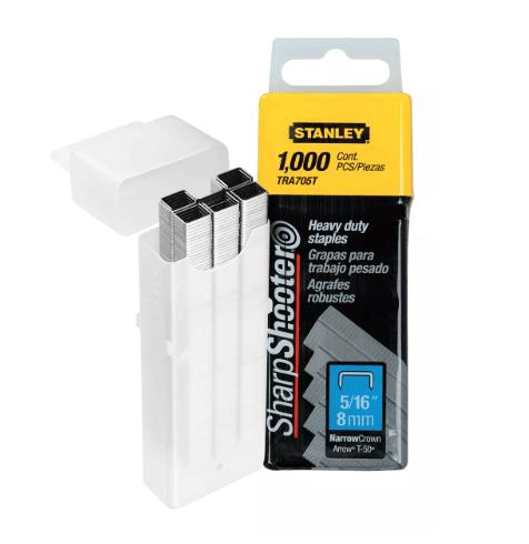 GRAPA STANLEY 5/16' (TRA705) CAJA 1000 UNIDADES - 1