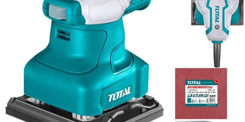 LIJADORA ORBITAL CUAD.240W+5 LIJAS TOTAL TF2231106 - 1