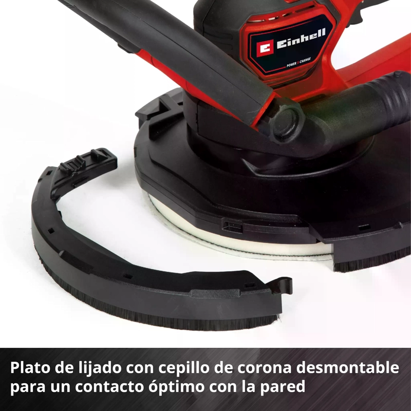 LIJADOR YESO PROF 18V EINHELL TP-DWS 18/225 S/B-C - 9