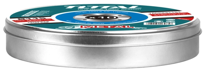JGO. 10 DISCOS CORTE METAL 4 1/2 TOTAL TAC2211155 - 2