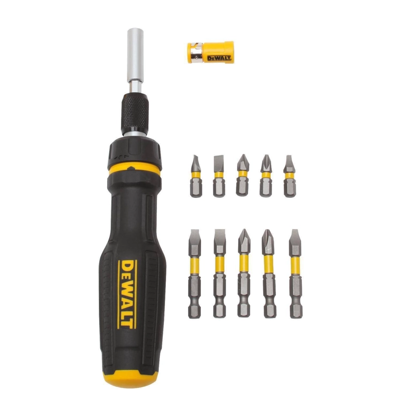 SET DESTORNILLADOR TELESCOPICO MULTIBROCA DEWALT DWHT66567 - 2