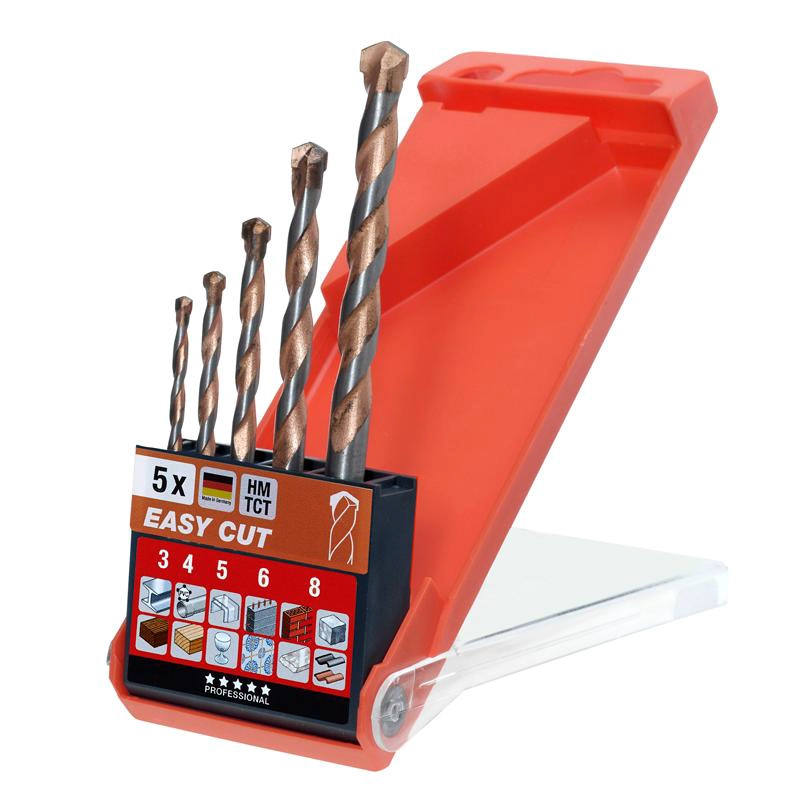SET  BROCA UNIVERSAL EASYCUT KWB 49048300 DE 3 A 8 MM - 1