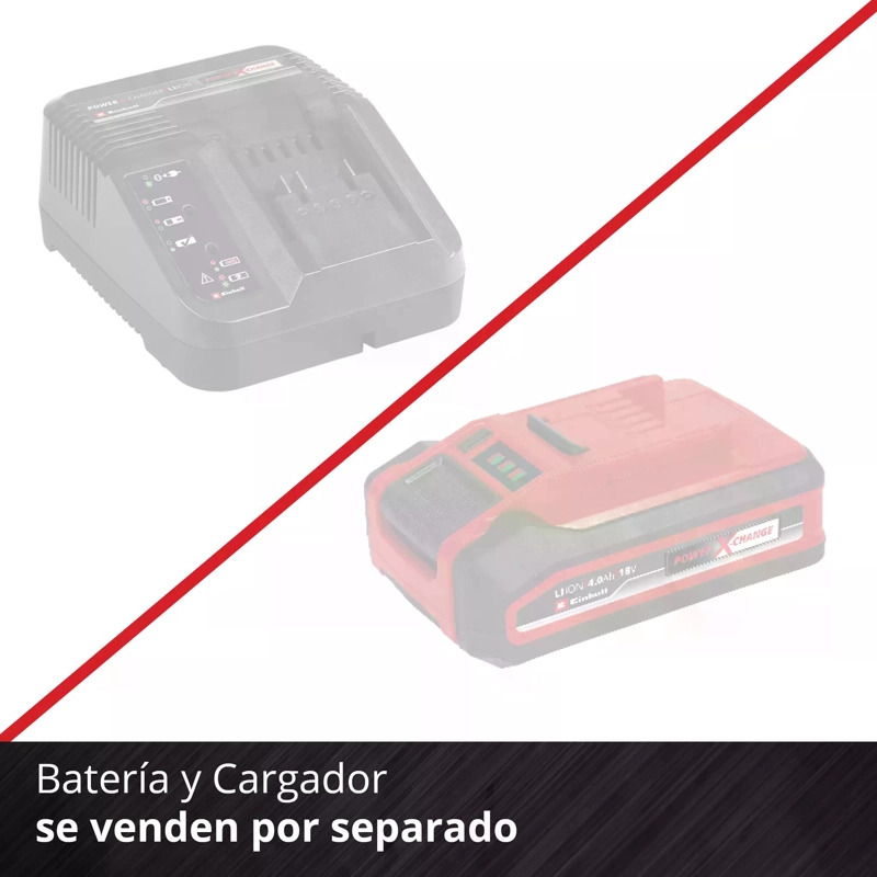 LIJADORA EINHELL TE-OS 18V/113 3X +LIJAS SIN BAT NI CARG - 6