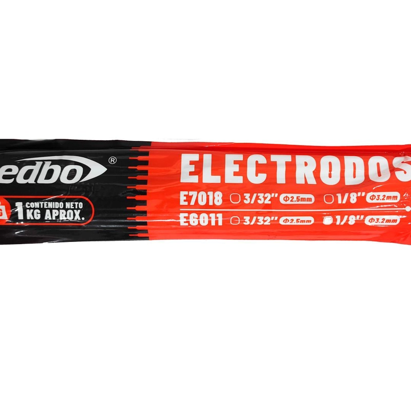 SOLDADURA REDBO 6011 1/8' (3.2MM) 1KG - 1
