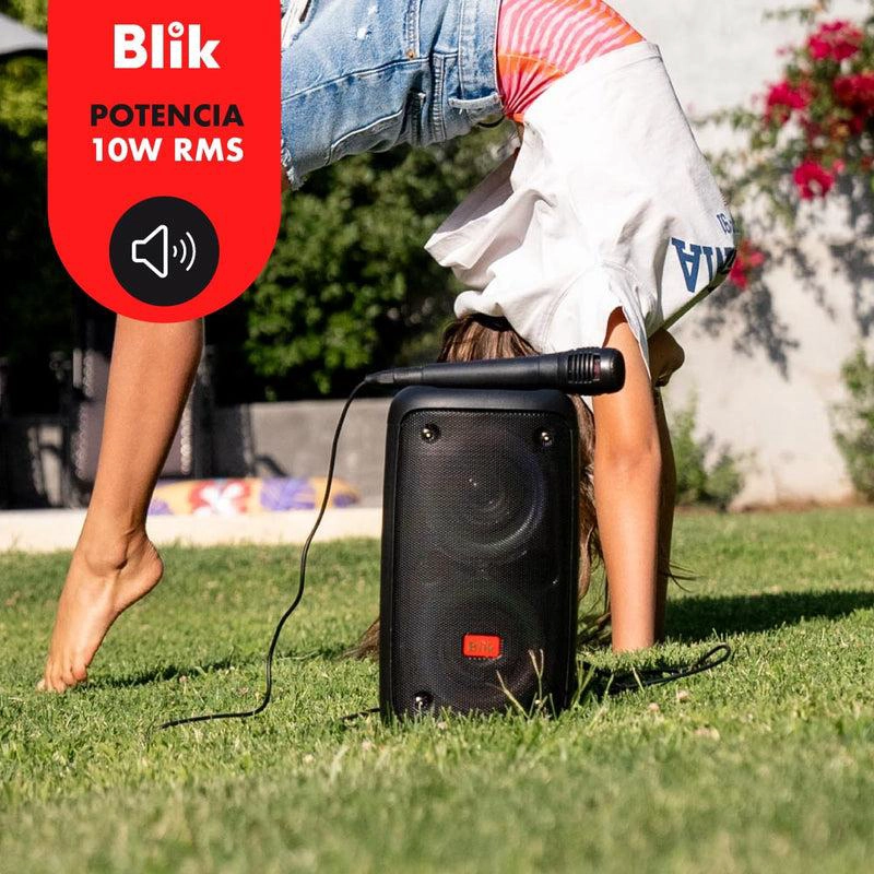 PARLANTE BT KARAOKE BLIK VOICE 3 C/MICROF - 2