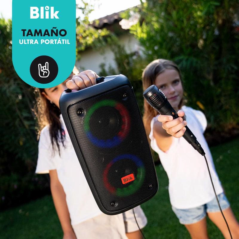 PARLANTE BT KARAOKE BLIK VOICE 3 C/MICROF - 8
