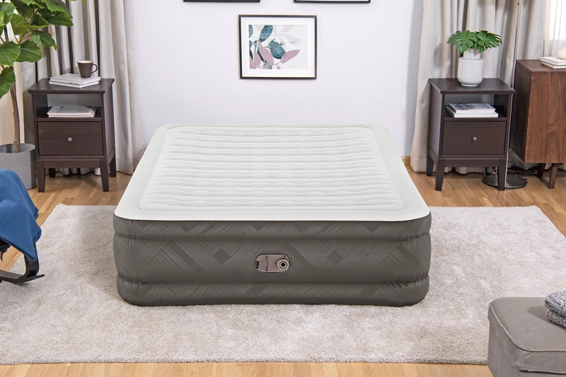 COLCHON INFLABLE BESTWAY ELE CTRICO QUEEN 2.5 P. 203M X 152M X 46CM - 2