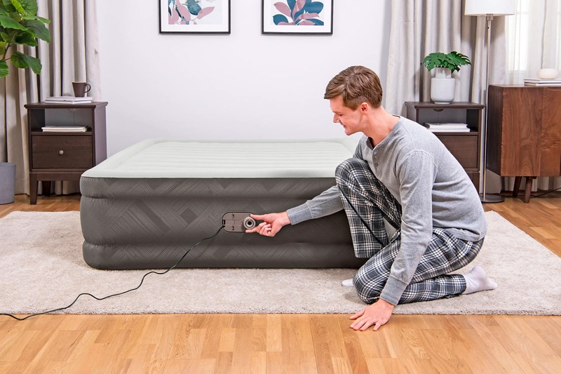 COLCHON INFLABLE BESTWAY ELE CTRICO QUEEN 2.5 P. 203M X 152M X 46CM - 4