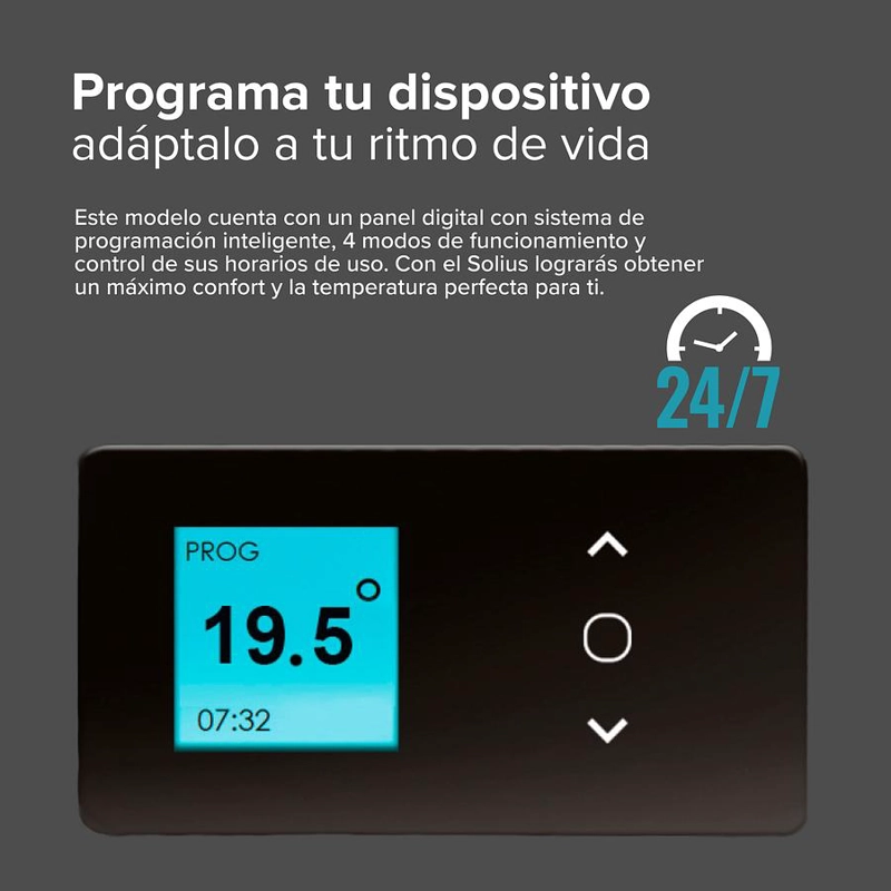 CALEFACTOR ELECTRICO ATLANTIC NEW SOLIUS WIFI 1000 - 9