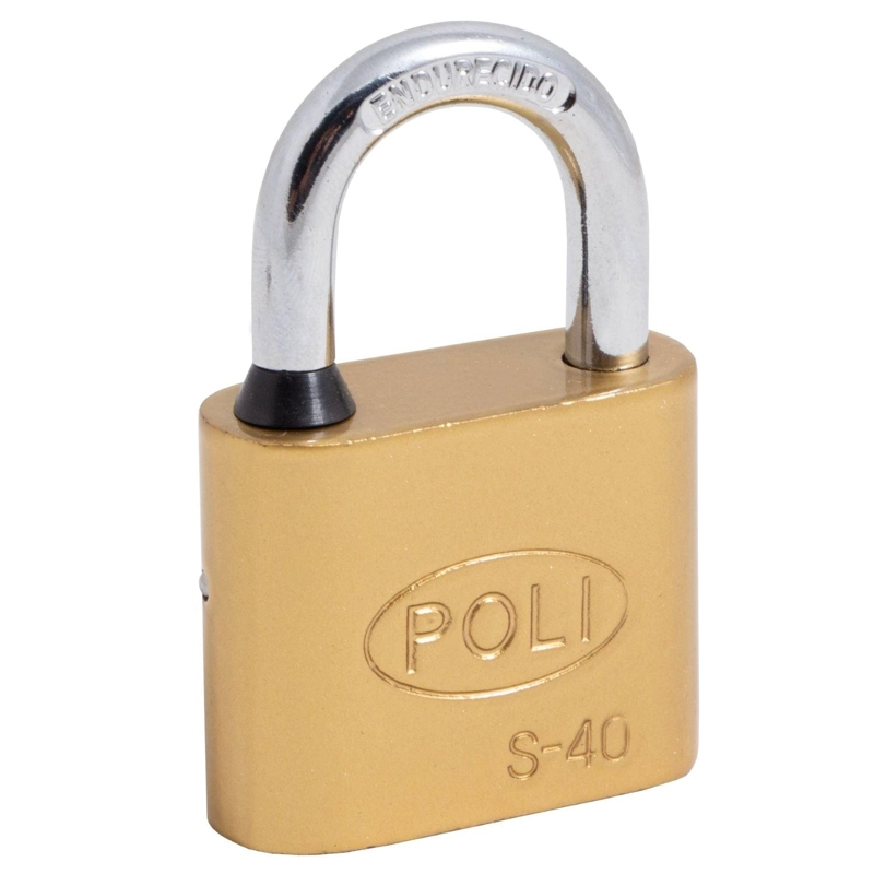 CANDADO POLI S 40MM BR-CJ 3 LLAVES 157140 - 2