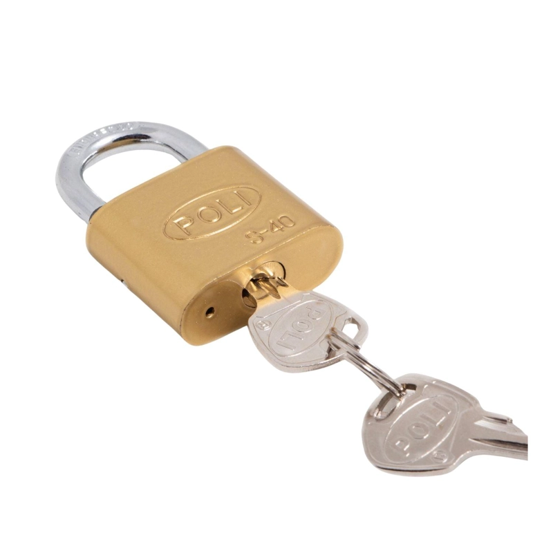 CANDADO POLI S 40MM BR-CJ 3 LLAVES 157140 - 3
