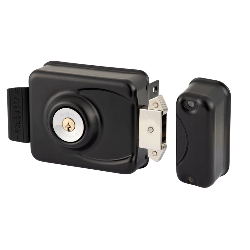 CERRADURA SOBREP POLI ROBBUSTA 7300 ANTIP C/CAJA NEGRO - 2