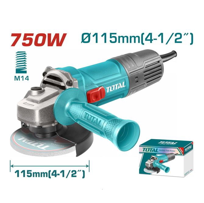 ESMERIL ANGULAR 4 1/2 750W TOTAL TG10711556-7 - 3