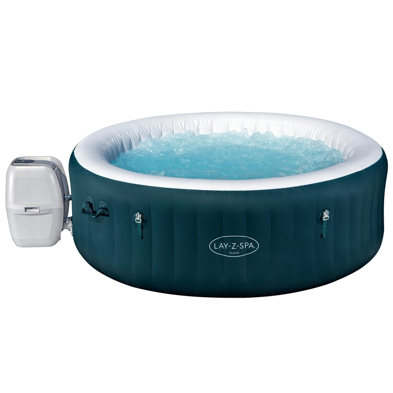 SPA INFLABLE BESTWAY MIAMI AIRJET  6 PERSONAS 1.96 X 66 - 5