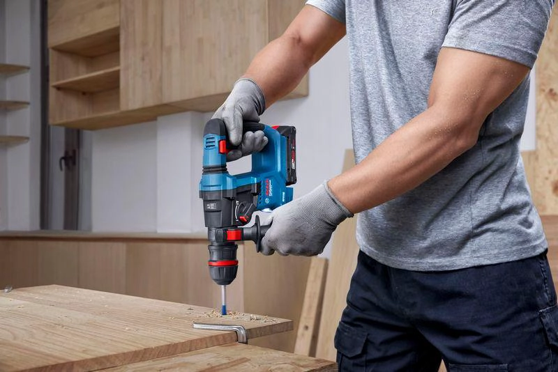 MARTILLO PERFORADOR BOSCH PRO GBH 18V-18 X SIN BAT NI CARG - 6