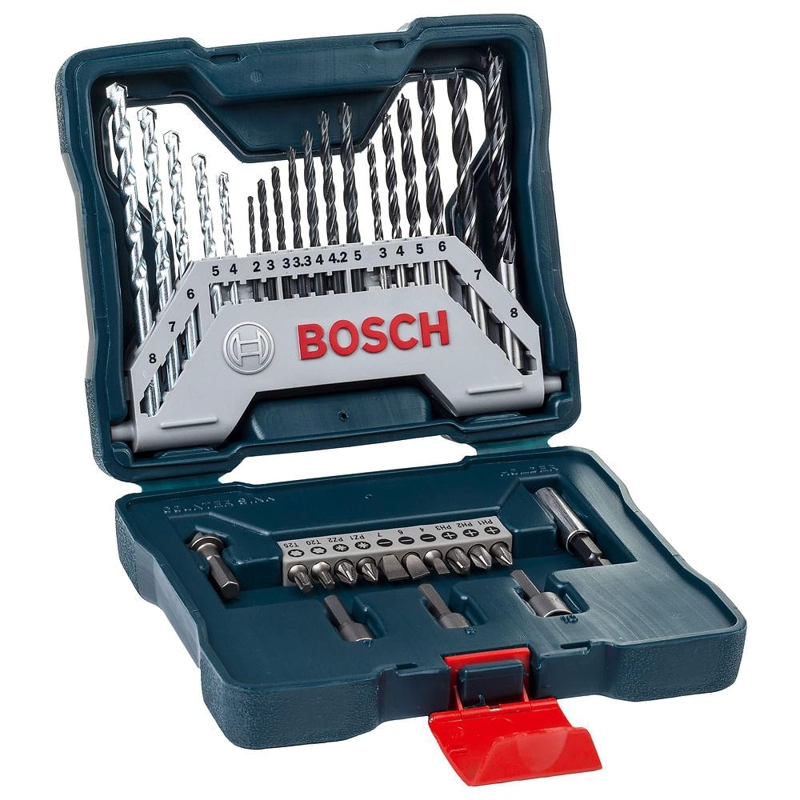 MALETIN X-LINE 33 UN. BROC/PTAS AZUL BOSCH - 2
