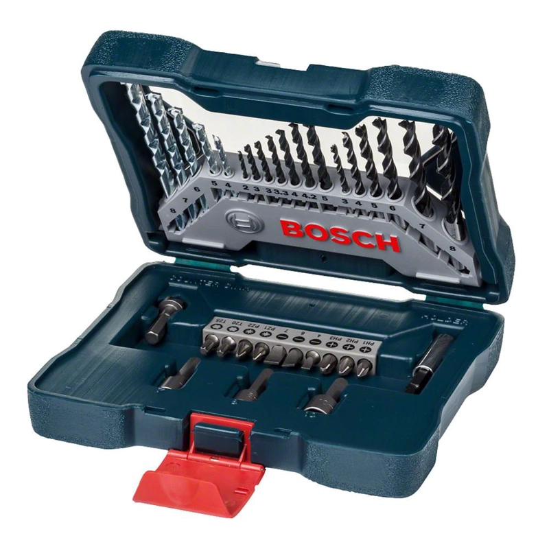MALETIN X-LINE 33 UN. BROC/PTAS AZUL BOSCH - 5