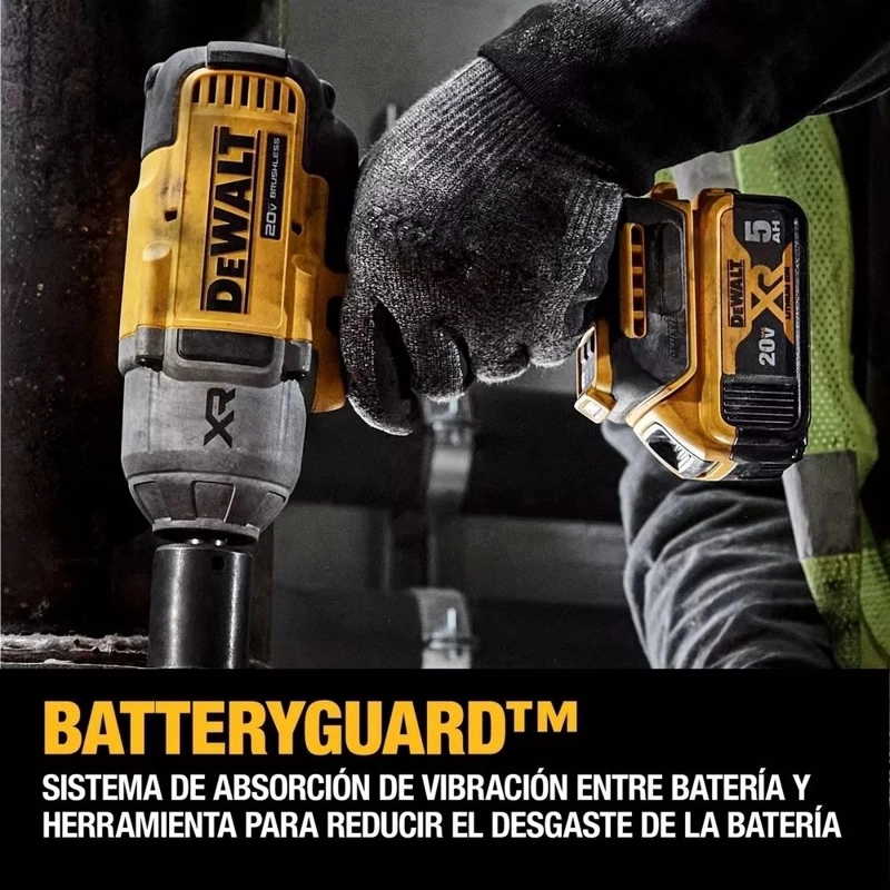 LLAVE IMP 1/2 DEWALT 20V MAX XR S/B-C DCF900B-B3 - 7