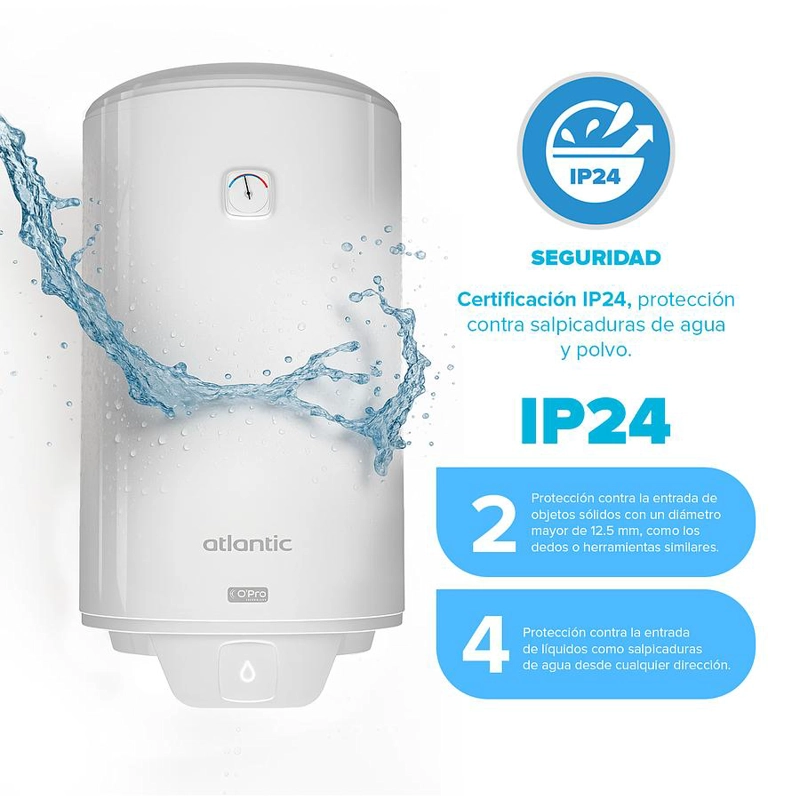 TERMO BOSCA ELE.ATLANTIC OPRO 100L-1500W 101030116 - 6