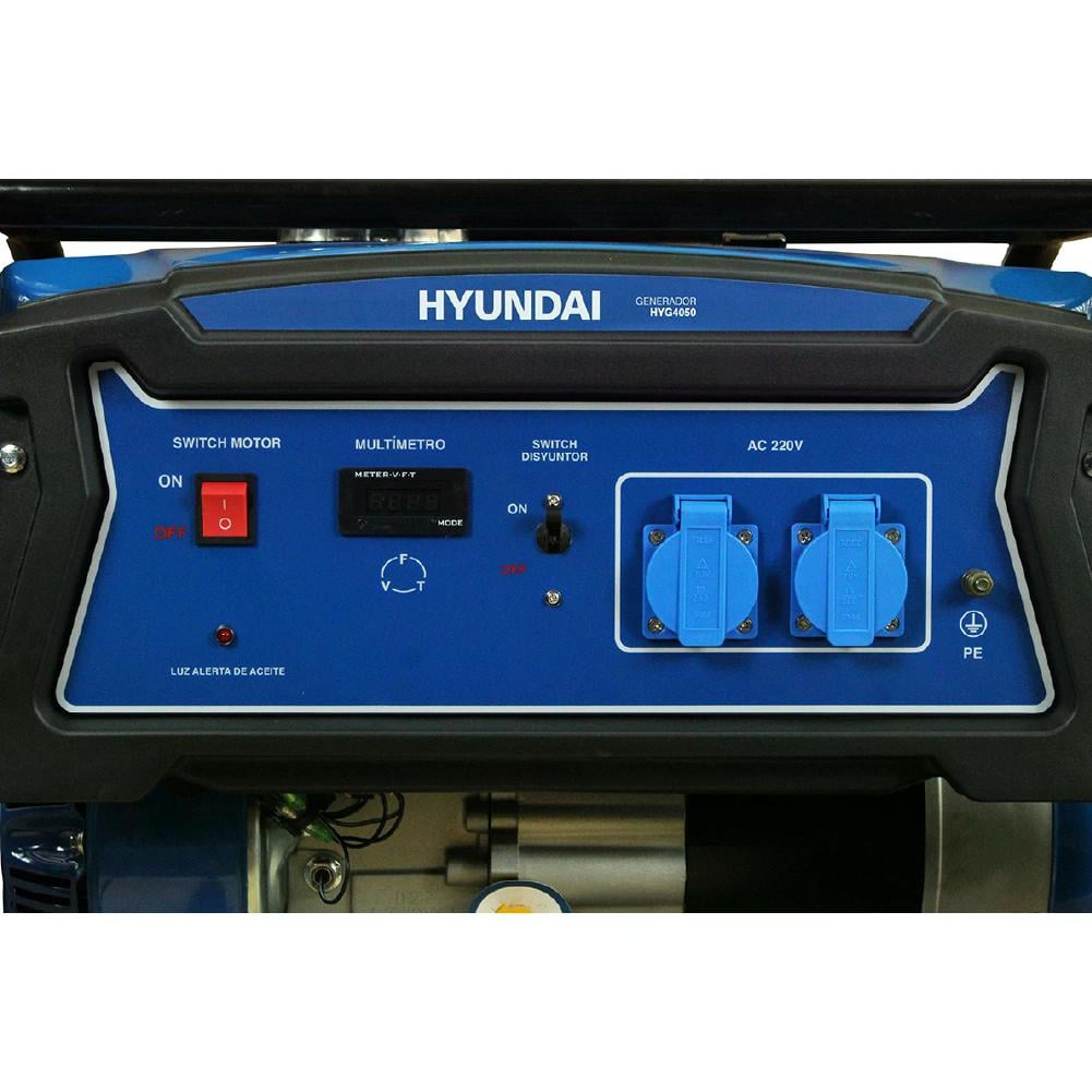 GENERADOR HYUNDAI BENCINERO 2.8 KVA, MODELO 82HYG4050 - 5