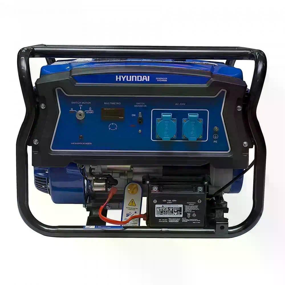 GENERADOR HYUNDAI 82HYG4950E BENCINERO 3.2/3.5 KVA PARTIDA ELECTRICA - 1