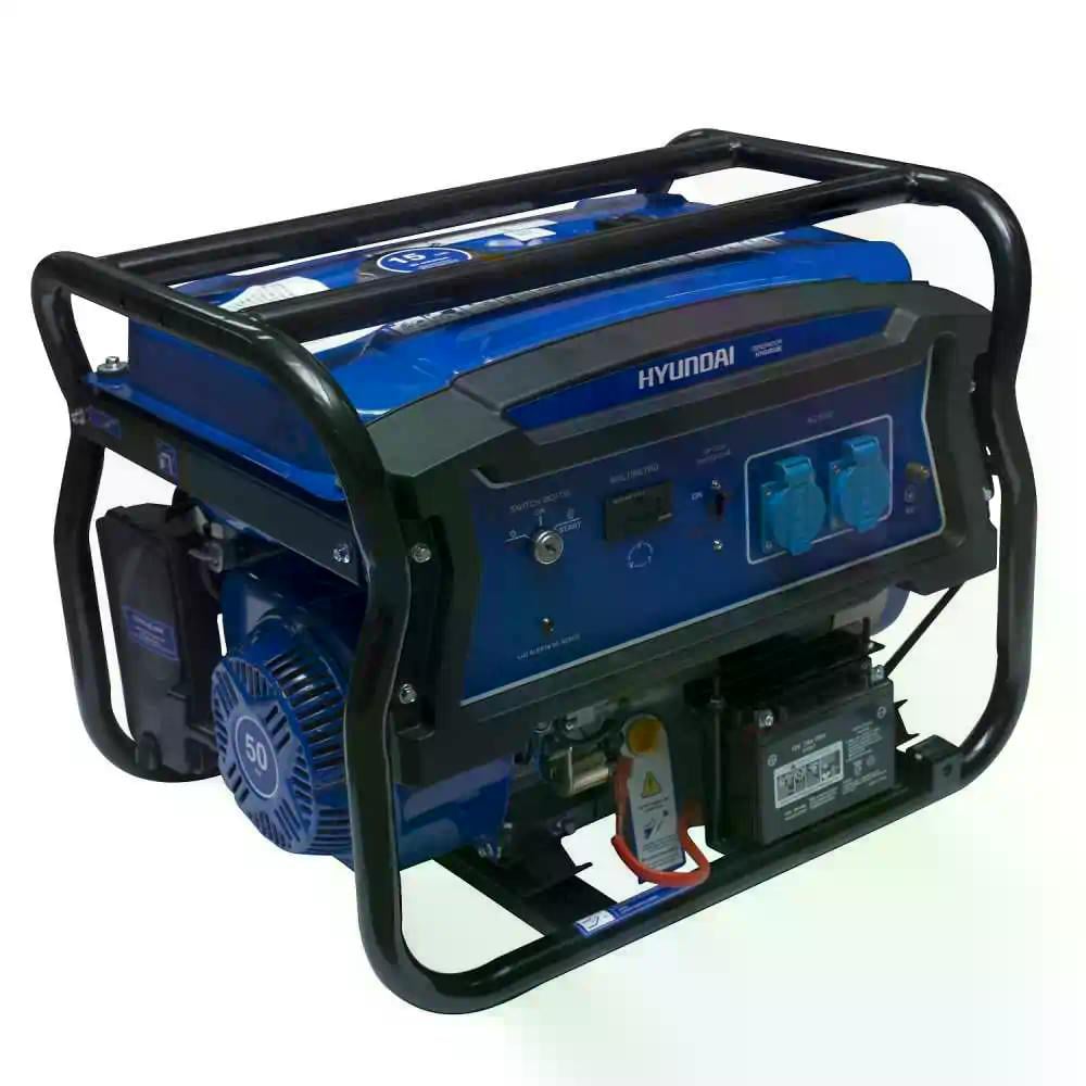 GENERADOR HYUNDAI 82HYG4950E BENCINERO 3.2/3.5 KVA PARTIDA ELECTRICA - 2