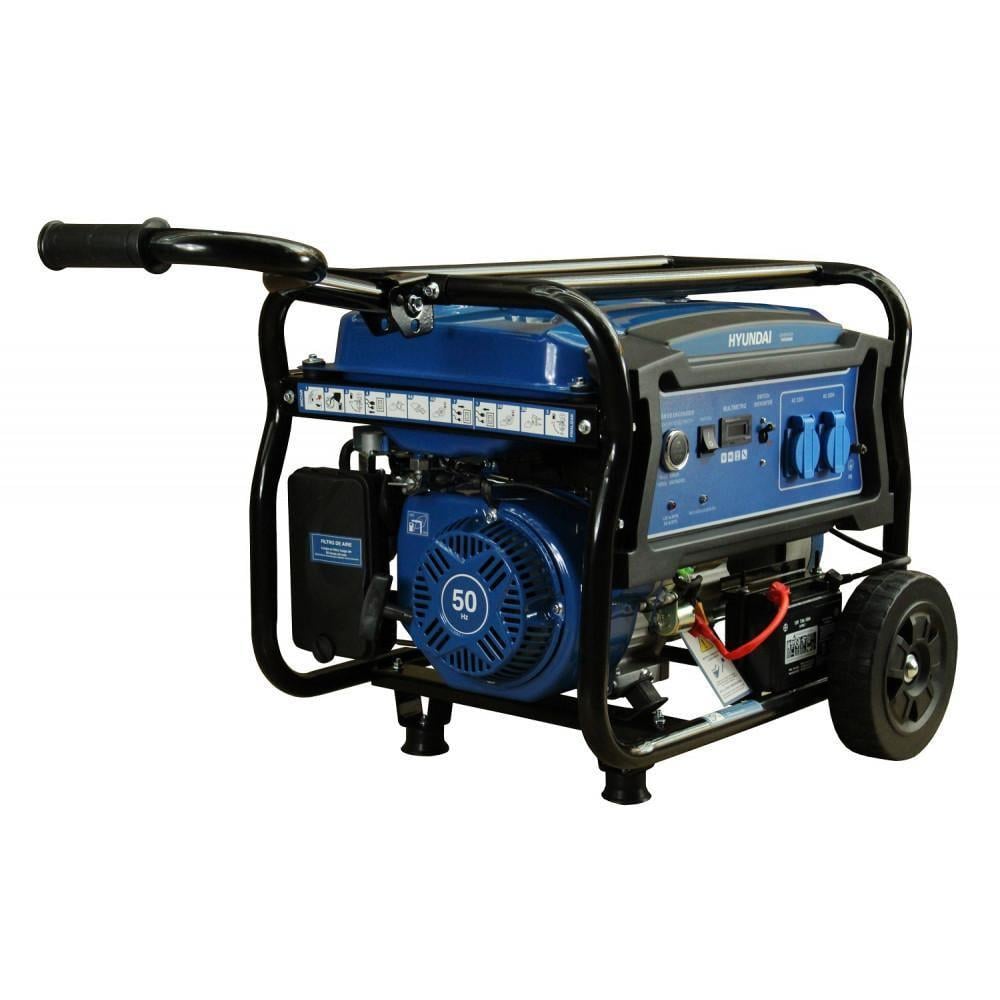 GENERADOR HYUNDAI 82HYG4950E BENCINERO 3.2/3.5 KVA PARTIDA ELECTRICA - 4