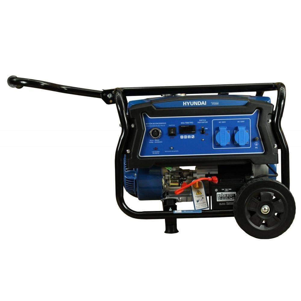 GENERADOR HYUNDAI 82HYG4950E BENCINERO 3.2/3.5 KVA PARTIDA ELECTRICA - 5