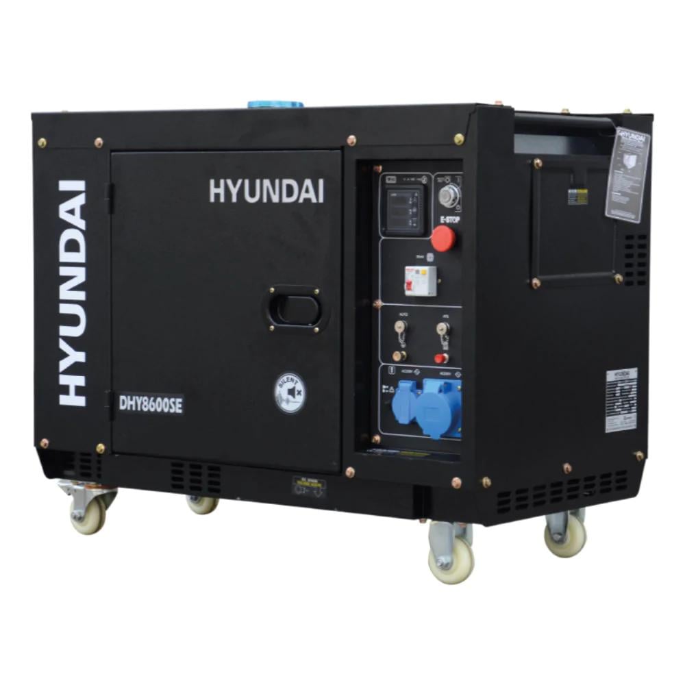 GENERADOR HYUNDAI DIESEL 6.3 KVA 78DHY8600SE PARTIDA ELECTRICA - 1