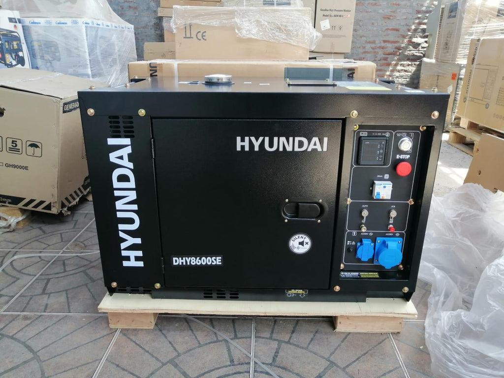 GENERADOR HYUNDAI DIESEL 6.3 KVA 78DHY8600SE PARTIDA ELECTRICA - 2
