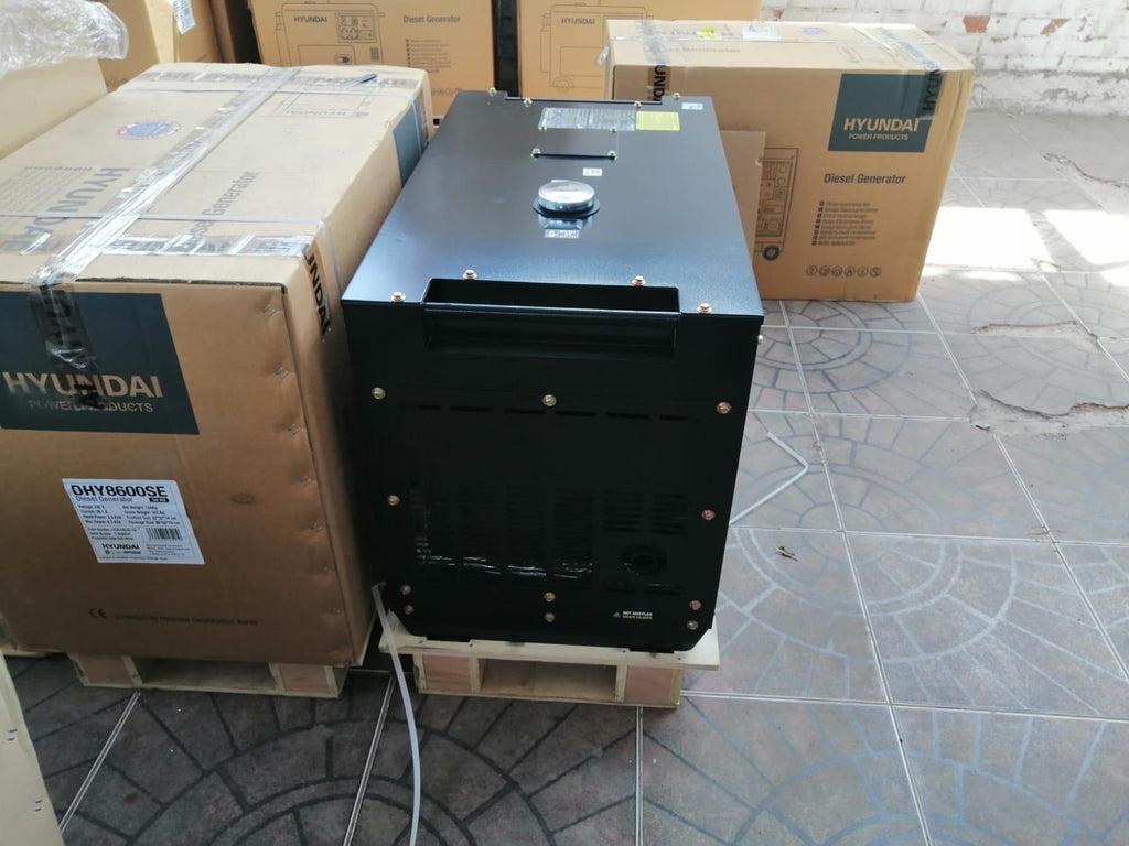 GENERADOR HYUNDAI DIESEL 6.3 KVA 78DHY8600SE PARTIDA ELECTRICA - 7
