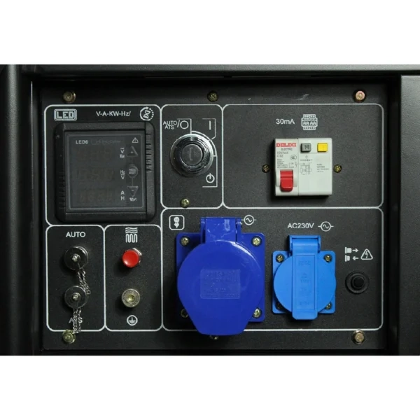 GENERADOR HYUNDAI DIESEL 5.0/5.5 KVA DHY6000LE P/E - 3