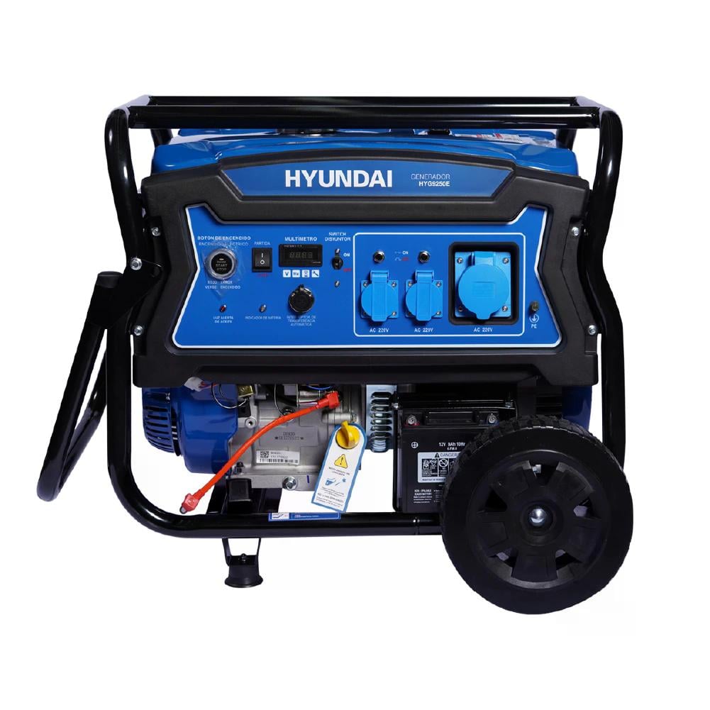 GENERADOR HYUNDAI BENC. 6,5/KVA 82HYG9250E P/E - 1