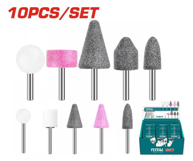 JUEGO ACCESORIOS RECTIFICAR TOTAL TAKB1001 5 PIEZAS - 2