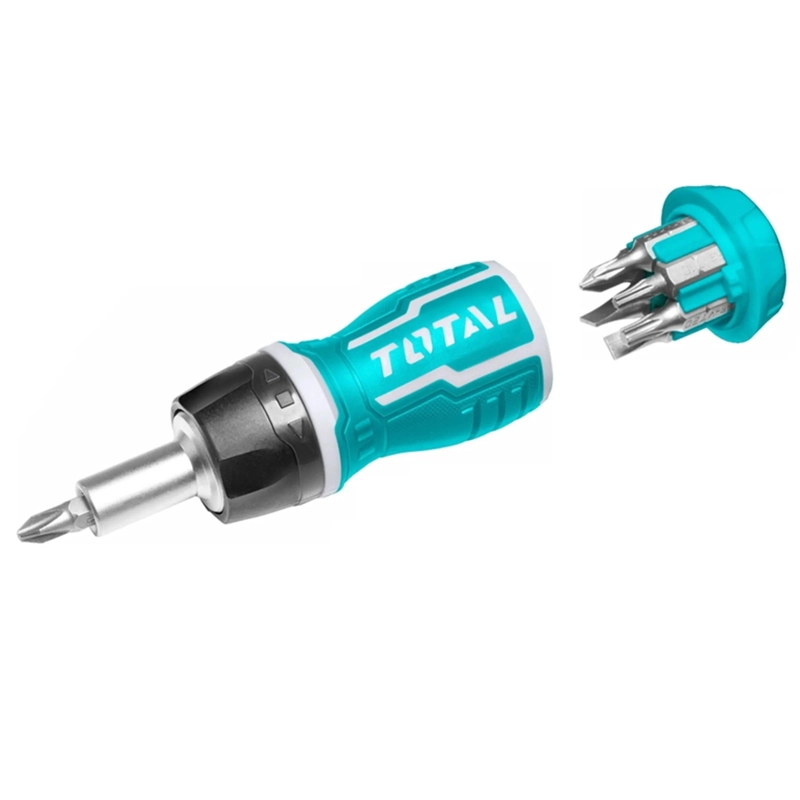 DESTORNILLADOR RATCHET TOTAL TACSDS1726 8 EN 1 - 1