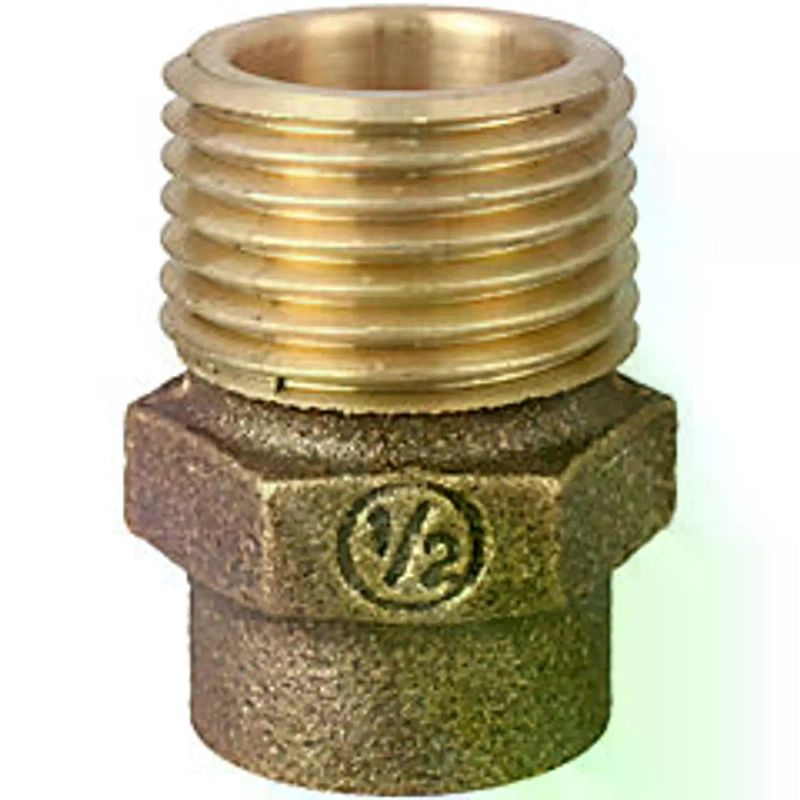 TERMINAL HE GENE RICO 1/2' BRONCE - 1
