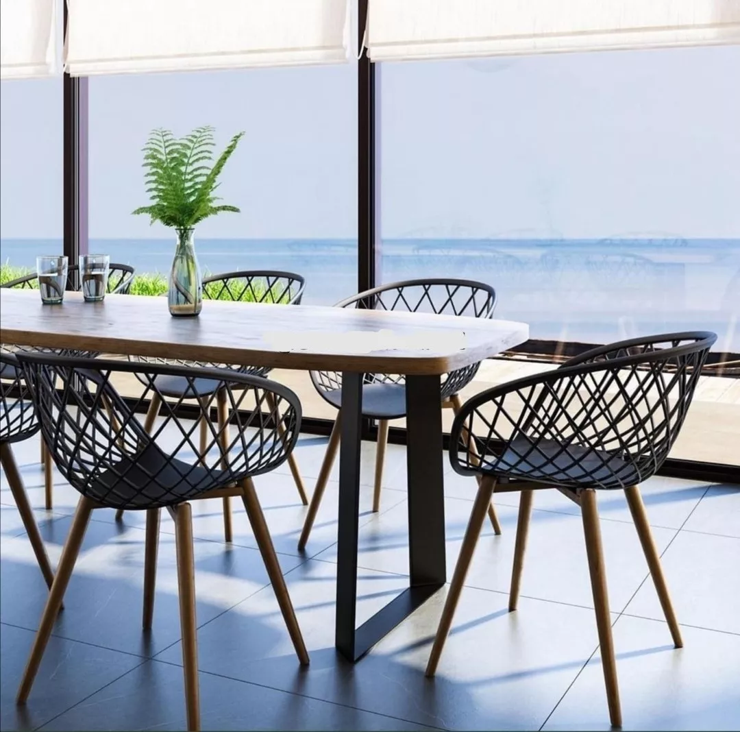 BUTACA PARA LIVING TERRAZA MESH - NEGRO - 2