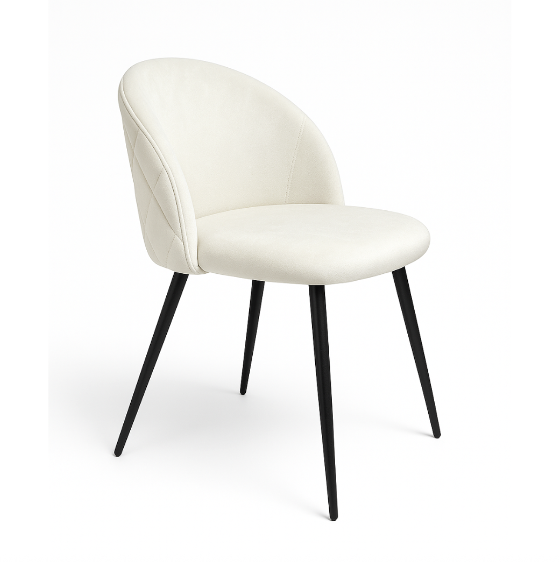 SILLA NORDIC FELPA BLACK - BEIGE - 1