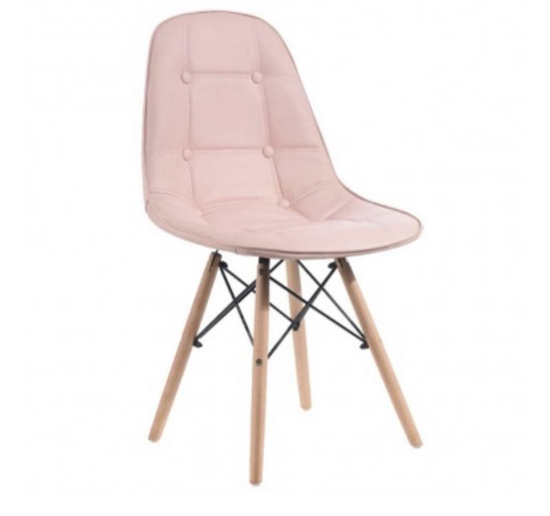 SILLA DE COMEDOR ACOLCHADA BUCKLE - 1