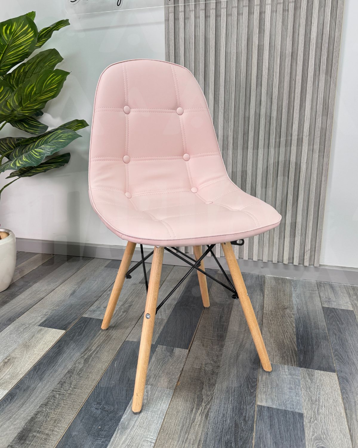 SILLA DE COMEDOR ACOLCHADA BUCKLE - 2